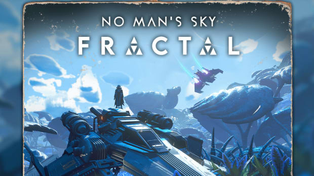 Poster for the No Man's Sky Fractal Update.